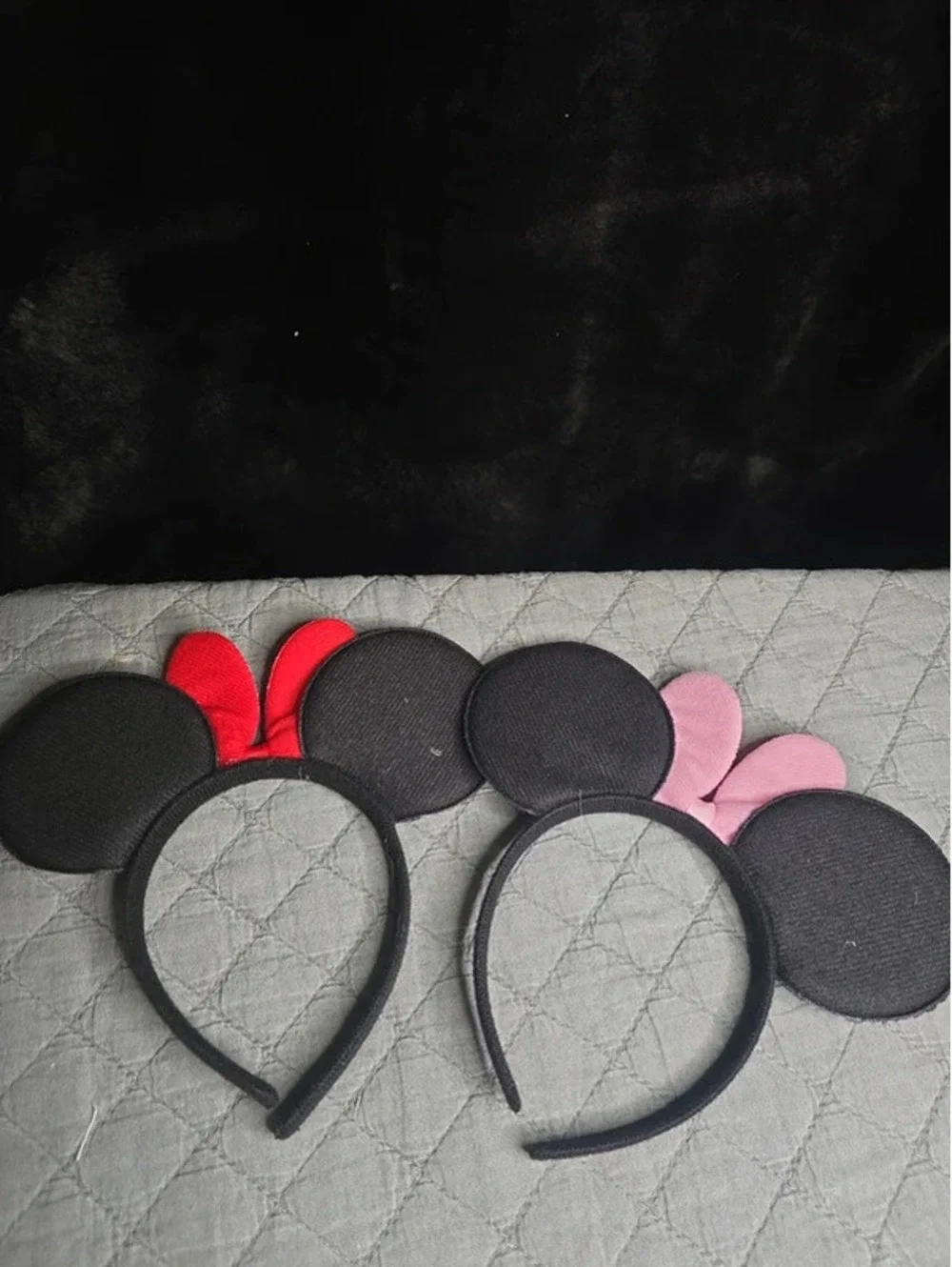 Set of 2 - Minnie Sequins Ears - No Brand